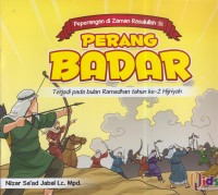 Image of Perang badar : terjadi pada bulan ramadhan tahun ke 2 hijriyah