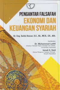 Image of Pengantar falsafah ekonomi dan keuangan syariah