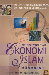 Image of Metode penelitian ekonomi islam muamalah