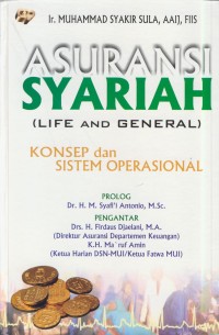 Image of Asuransi syariah (life and general) : konsep dan sistem operasional