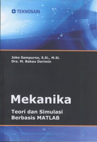 Image of Mekanika : teori dan simulasi berbasis MATLAB
