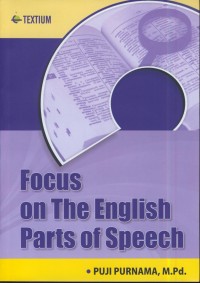 Image of Focus on the english parts of speech