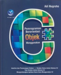 Image of Pemrograman berorientasi objek menggunakan c++