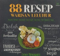 Image of 88 resep warisan leluhur