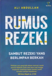 Image of Rumus Rezeki : sambut rejeki yang melimpah berkah