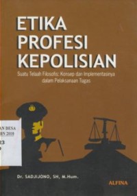 Image of Etika Profesi Kepolisian