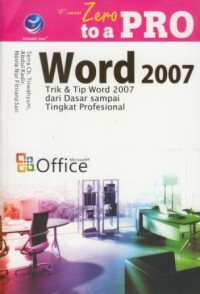 Image of From Zero to A Pro : Word 2007