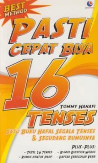 Image of Pasti cepat bisa 16 tenses