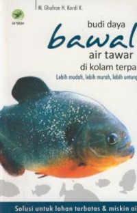 Image of Budi Daya Bawal Air Tawar Di Kolam Terpal : Lebih Mudah, Lebih Murah, Lebih Untung