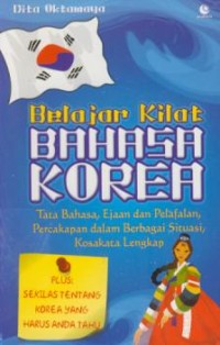 Image of Belajar kilat bahasa korea