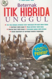Image of Beternak itik hibrida unggul