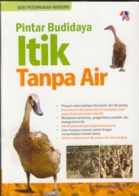 Image of Pintar budidaya itik tanpa air