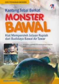 Image of Kantong tebal berkat monster bawal kiat memperoleh jutaan rupiah dari budidaya bawal air tawar