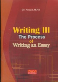 Image of Wraiting III the processs of writing an essay