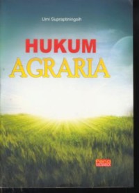 Image of Hukum agraria