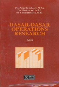 Image of Dasar-dasar operations research : edisi 2