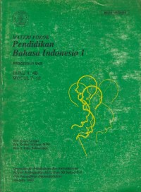 Image of Materi pokok :Pendidikan Bahasa Indonesia 1-buku ll. 4A-modul 1-6