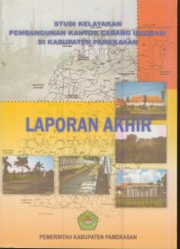 Image of Laporan akhir : studi kelayakan pembangunan kantor cabang imigrasi di Kabupaten Pamekasan