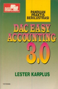 Image of Panduan praktis berilustrasi dac easy accounting 3.0