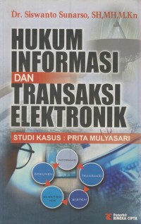 Image of Hukum informasi dan transaksi elektronik