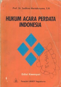 Image of Hukum acara perdata indonesia edisi keempat