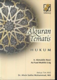 Image of Al- Qur'an tematis : hukum
