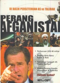 Image of Perang afganistan : Di balik perseteruan as vs taliban