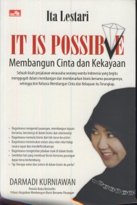 Image of It is possible : membangun cinta dan kekayaan
