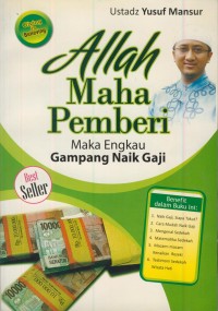 Image of Allah maha pemberi : maka engkau gampang naik haji