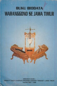 Image of Buku biodataWaranggono se Jawa Timur