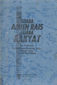 Image of Suara amien Rais suara rakyat