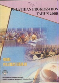 Image of Pelatihan program bos tahun 2009 : modul pelatihan sekolah