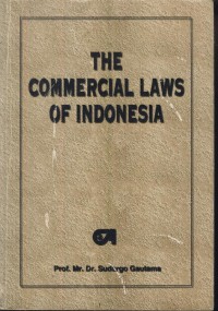 Image of The commercial laws of indonesia