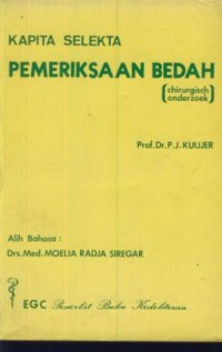 Image of Kapita selekta pemeriksaan bedah