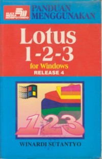 Image of Panduan menggunakan lotus 1-2-3 for windows : release 4