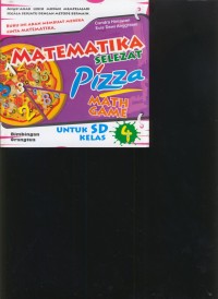Image of Matematika selezat pizza : math games untuk sekolah dasar kelas 4