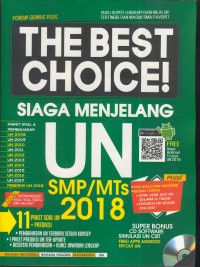 Image of The best choice ! : siaga menjelang UN SMP/MTs 2018