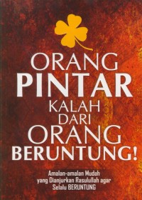 Image of Orang pintar kalah dari orang beruntung