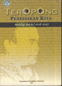Image of Teropong pendidikan kita :antologi artikel 2005-2006