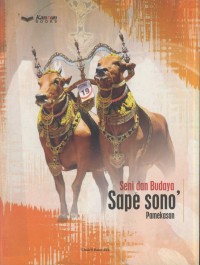 Image of Seni dan budaya sape sono' pamekasan