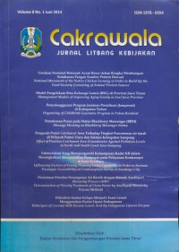 Image of Cakrawala : Jurna Litbang Kebijakan