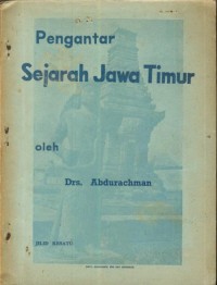 Image of Pengantar Sejarah Jawa