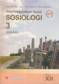 Image of Ilmu Pengetahuan Sosial : Sosiologi 3