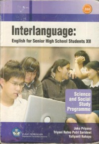 Image of Interlanguage : English for Senior High School Students XII