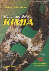 Image of Penuntun Belajar kimia : untuk kelas 1 SMU semester ke 2