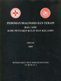 Image of Pedoman diagnosis dan terapi bag / smf ilmu penyakit kulit dan kelamin