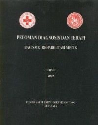 Image of Pedoman diagnosis dan terapi bag/smf. rehabilitasi medik