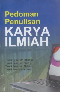 Image of Pedoman Penulisan karya Ilmiah