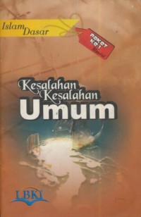 Image of Kesalahan-kesalahan umum