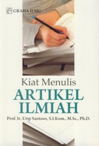 Image of Kiat menulis artikel ilmiah